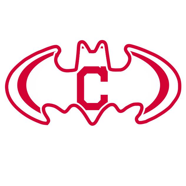 Cleveland Indians Batman Logo DIY iron on transfer (heat transfer)